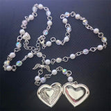 Love Photo Frame Rosary Necklace thumbnail