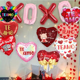 12Pcs 10 Inch Random Spanish I Love You Love Balloon Valentine'S Day Birthday Wedding Anniversary Party Decoration thumbnail