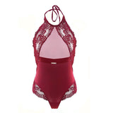 Hot Halter Transparent Body Stocking Sexy Perspective Mesh Lingerie Exotic Underwear Teddy Baby Doll Dress Women Sexy Nightwear thumbnail