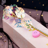 Beautiful Artificial Rose Exquisite Fake LED Rose Decorative Birthday Gift Luminous Fake LED Rose thumbnail