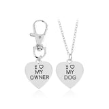 Love My Owneri Love My Dog Pet Dog Bone Necklace thumbnail