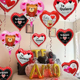 12Pcs 10 Inch Random Spanish I Love You Love Balloon Valentine'S Day Birthday Wedding Anniversary Party Decoration thumbnail