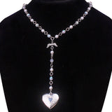 Love Photo Frame Rosary Necklace thumbnail