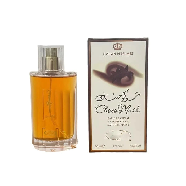 50Ml Choco Musk Crown Perfume Long Lasting Vanilla Chocolate Flavor Fragrance Eau De Parfum Spray