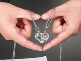 Pendant Love Necklace Set Lover Valentine Gifts Stainless Steel Chain Necklace thumbnail