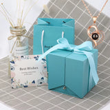 Love Projection Necklace with Luxury Rose Gifts Box for Girlfriend 2023 New Valentine Present 100 Languages I Love You Jewelry thumbnail