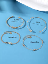 4Pcs Women'S Love Bracelet Set thumbnail